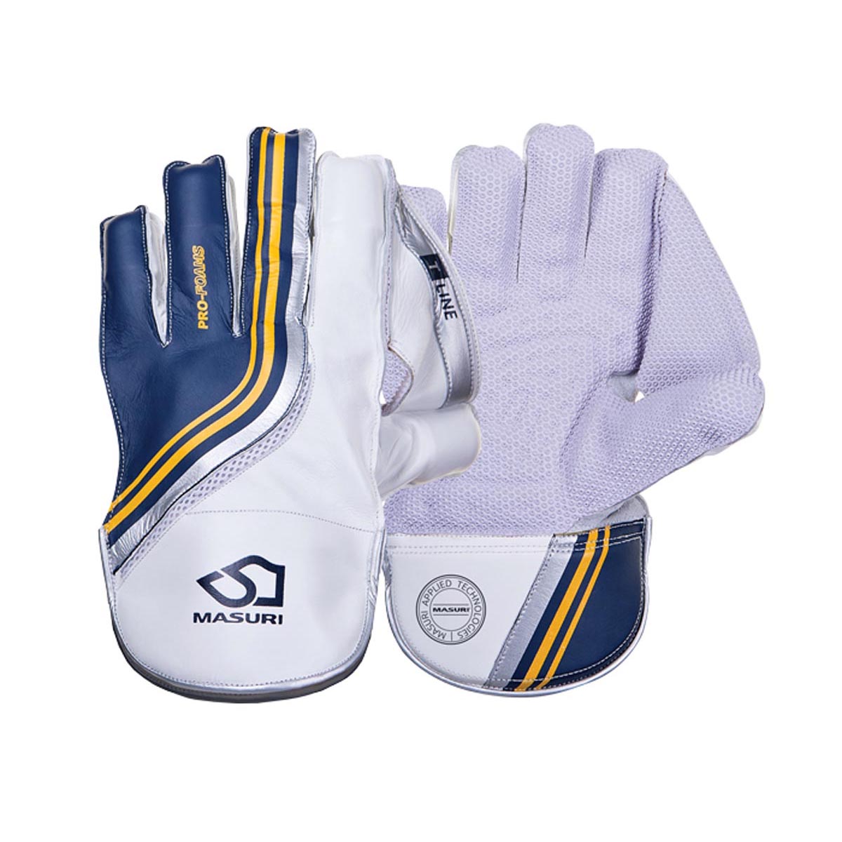 Masuri T Line Wicket Keeping Gloves - Premium Cricket Wicket Keeper Gloves for Men & Women - Lightweight & Durable Protection for Practice & Matches