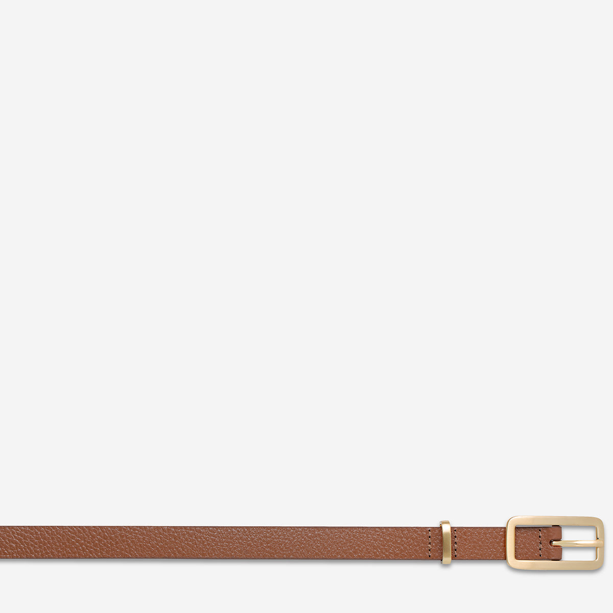 Muse Belt for Women - Stylish Tan & Gold Waist Belt - Perfect for Dresses, Jeans, and Office Outfits