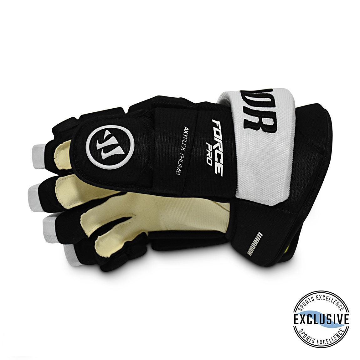 Force Pro Senior Hockey Gloves - Professional Ice Hockey Gloves for Men & Women - Perfect for Training, Games & Competitive Play