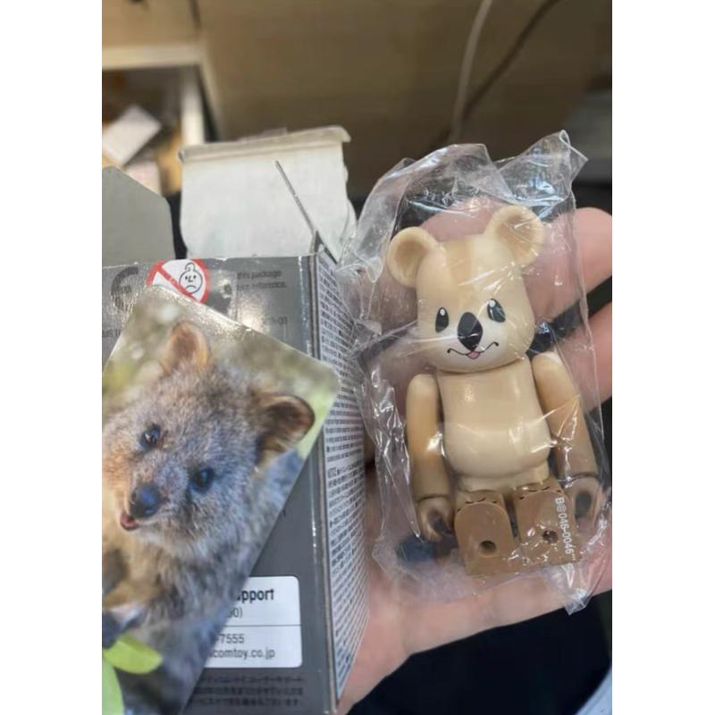 Bearbrick Series 46 Secret Quakka Wallaby 100% Collectible Figure - Limited Edition Vinyl Art Toy for Display & Collection, Perfect for Home Decor, Office Display, and Gift for Anime Fans