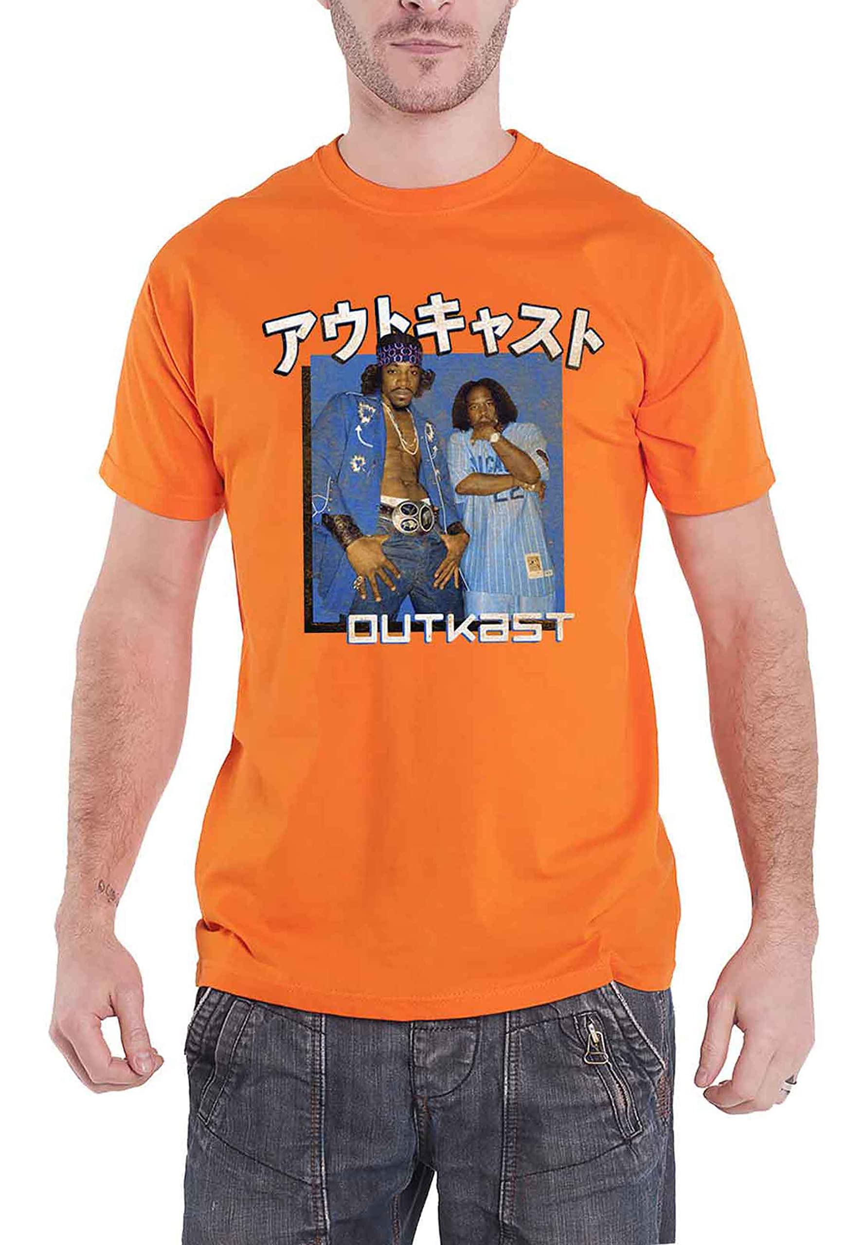 Official Outkast Stankonia Band Logo T-Shirt for Men - Black, Size [Your Size] | Perfect for Concerts, Music Festivals & Casual Wear