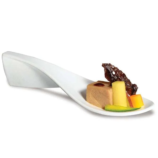 Eco-Friendly Plastic Tasting Spoon - BPA-Free White Mini Sampling Spoon for Ice Cream, Yogurt, Coffee & Food Sampling - Perfect for Restaurants, Cafes & Catering Events