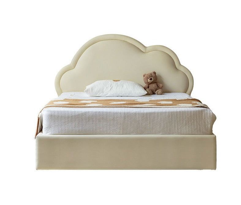 Organic Leather Kids Bed – Premium Handmade Toddler Bed for Safe & Comfortable Sleep – Perfect for Nursery, Bedroom & Daycare