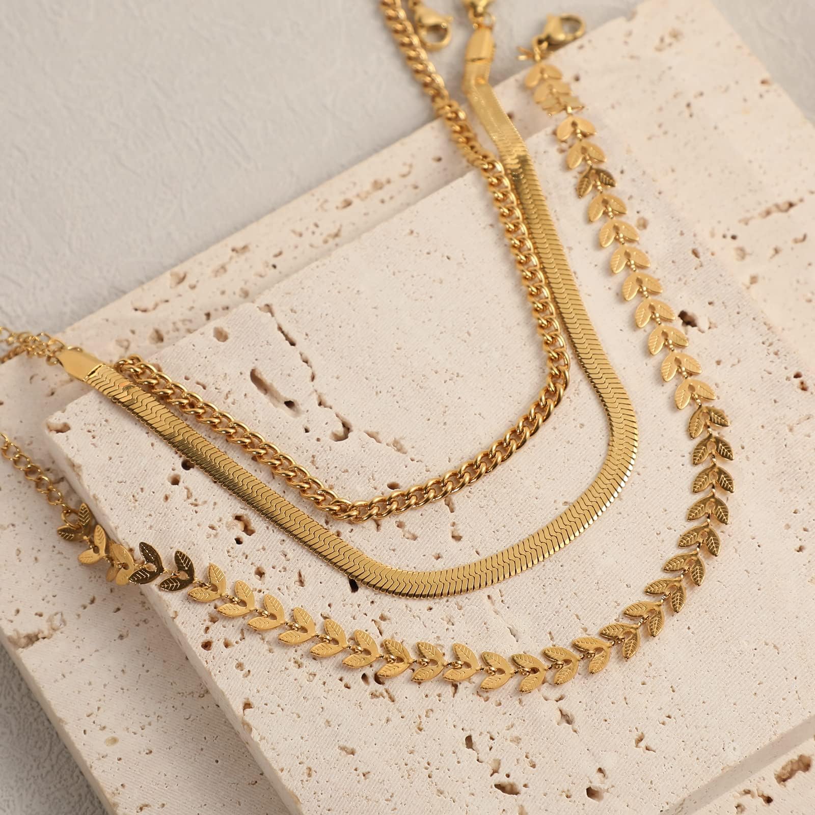 Dainty Simple Chain Anklet for Women - 18k Gold/Silver Plated Beaded Evil Eye Moon Figaro Butterfly Cuban Pearl Anklet | Elegant Summer Beach Jewelry, Perfect Gift for Her, Birthday, Anniversary & Special Occasions