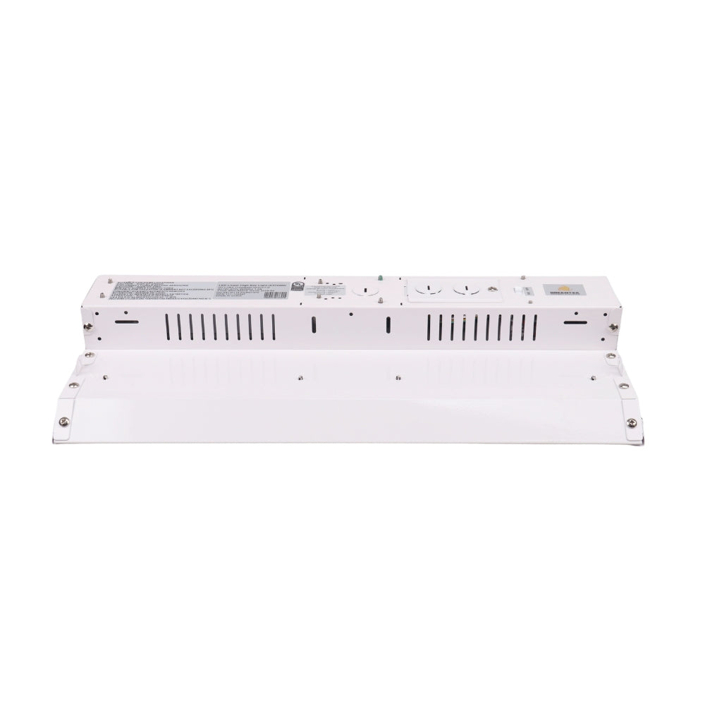 110W LED Linear High Bay Light - 1.5ft Tunable CCT 5000K/4000K - Chain Mount - UL+DLC Certified - Perfect for Warehouses, Factories & Commercial Lighting