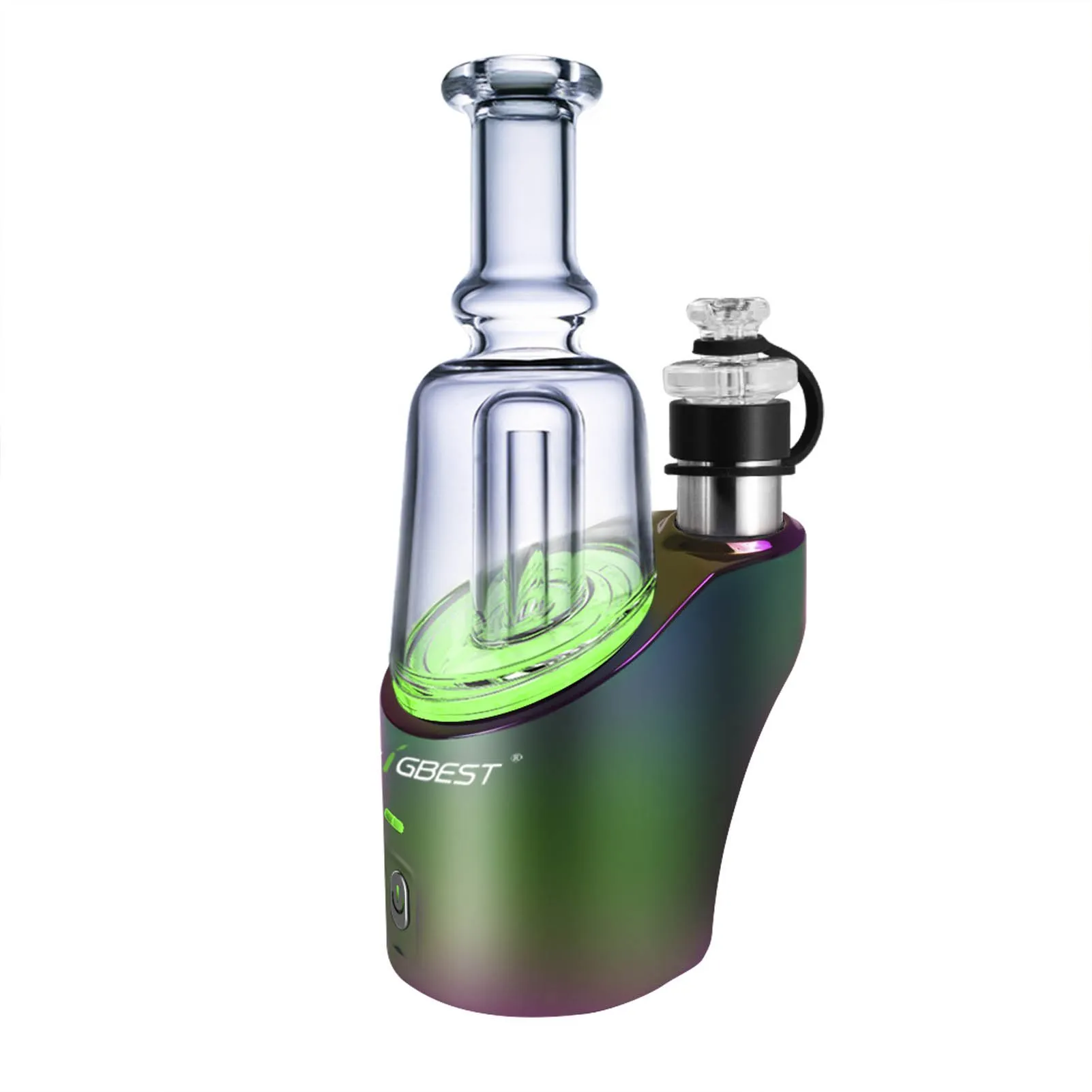Best 3-in-1 Electric Dab Rig for Dry Herb, Wax & Oil - Portable E-Nail Kit for Concentrates | Perfect for Home Use, Travel & Dabbing Enthusiasts