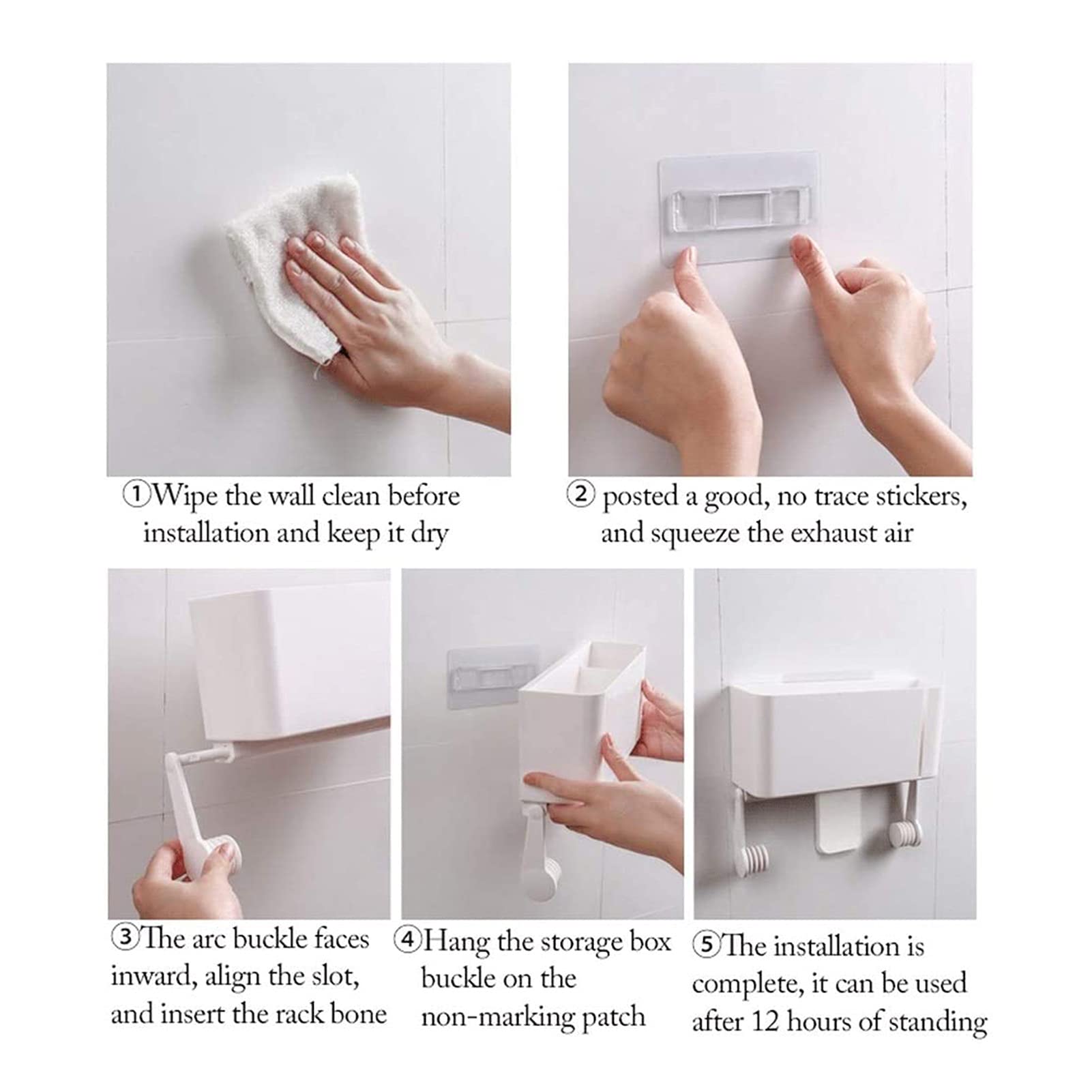Stainless Steel Toilet Paper Holder - No Drill Wall Mount Bathroom & Kitchen Paper Towel Rack - Space Saving Tissue Roll Hanger for Modern Homes (Perfect for Small Bathrooms & RVs)