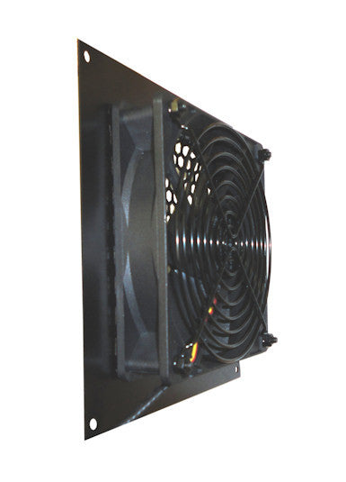 Coolerguys PRO Metal Series Single 120mm PC Case Cooling Fan Kit - Cabcool1201 M - High Performance Computer Cooling System for Gaming Rigs & Workstations