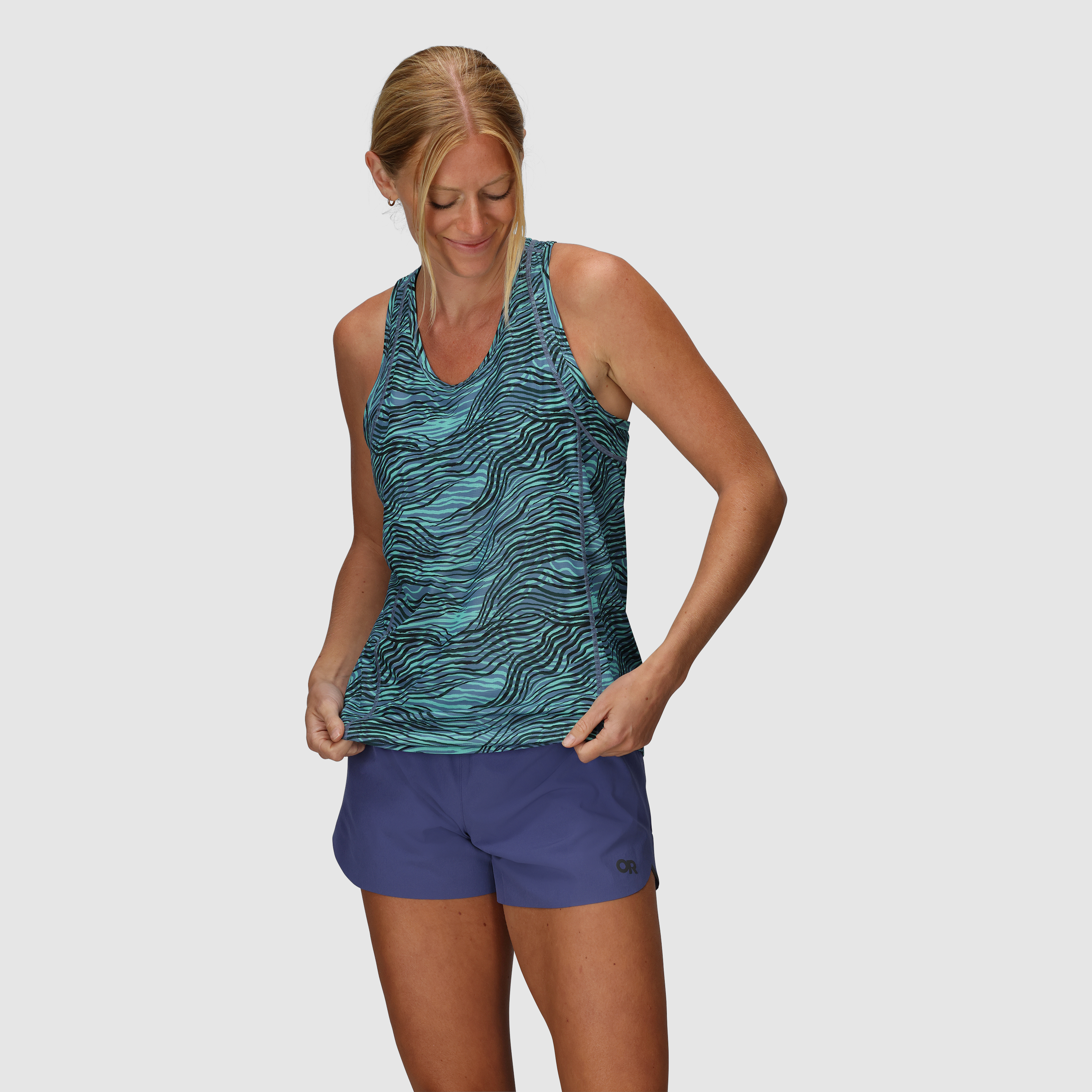 Women's Echo Tank Top - Soft Stretch Casual Sleeveless Shirt for Workout, Yoga & Everyday Wear | Breathable Comfort Fit for Women