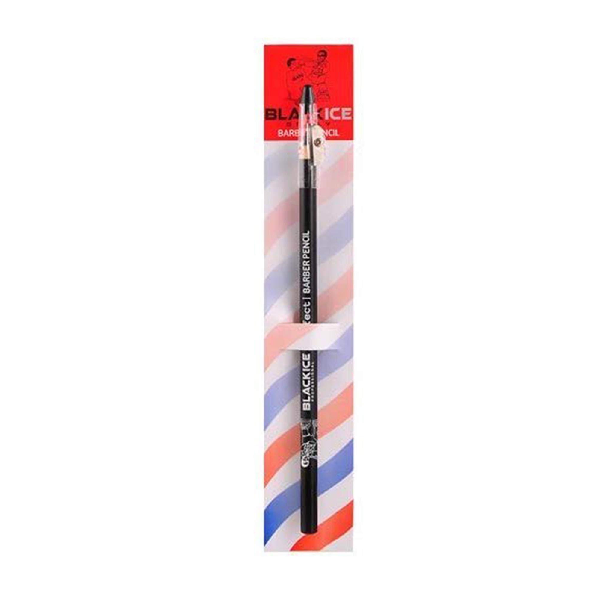 Black Ice Spray Barber Pencil (6-Pack) - Professional Hair Styling Tool for Men's Grooming & Beard Shaping - Perfect for Barbershops, Salons & Home Use