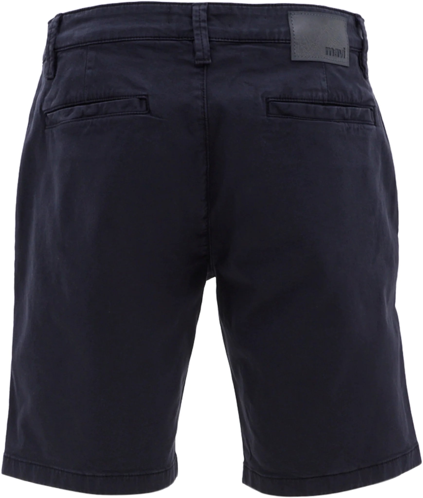 JACOB 9 Deep Navy Twill Shorts for Men - Comfortable Casual Wear for Summer & Outdoor Activities