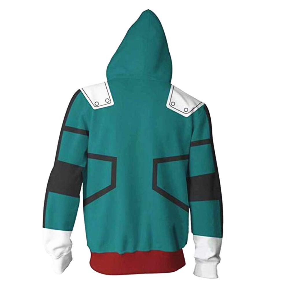 Academia Hoodies - Unisex Cosplay Costume Jacket for Adults | Anime Inspired Fashion | Perfect for Conventions, Cosplay Events & Casual Wear