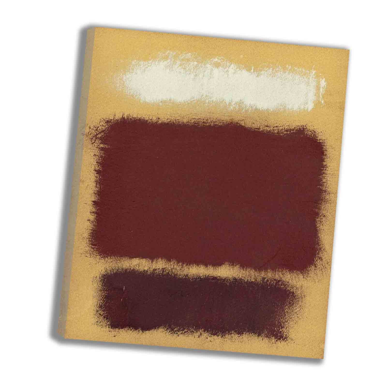 Mark Rothko 'Untitled 16' Abstract Expressionist Art Print - Framed Canvas Wall Art (28x33 inches) for Living Room, Bedroom & Office Decor - Modern Home & Office Wall Decorations