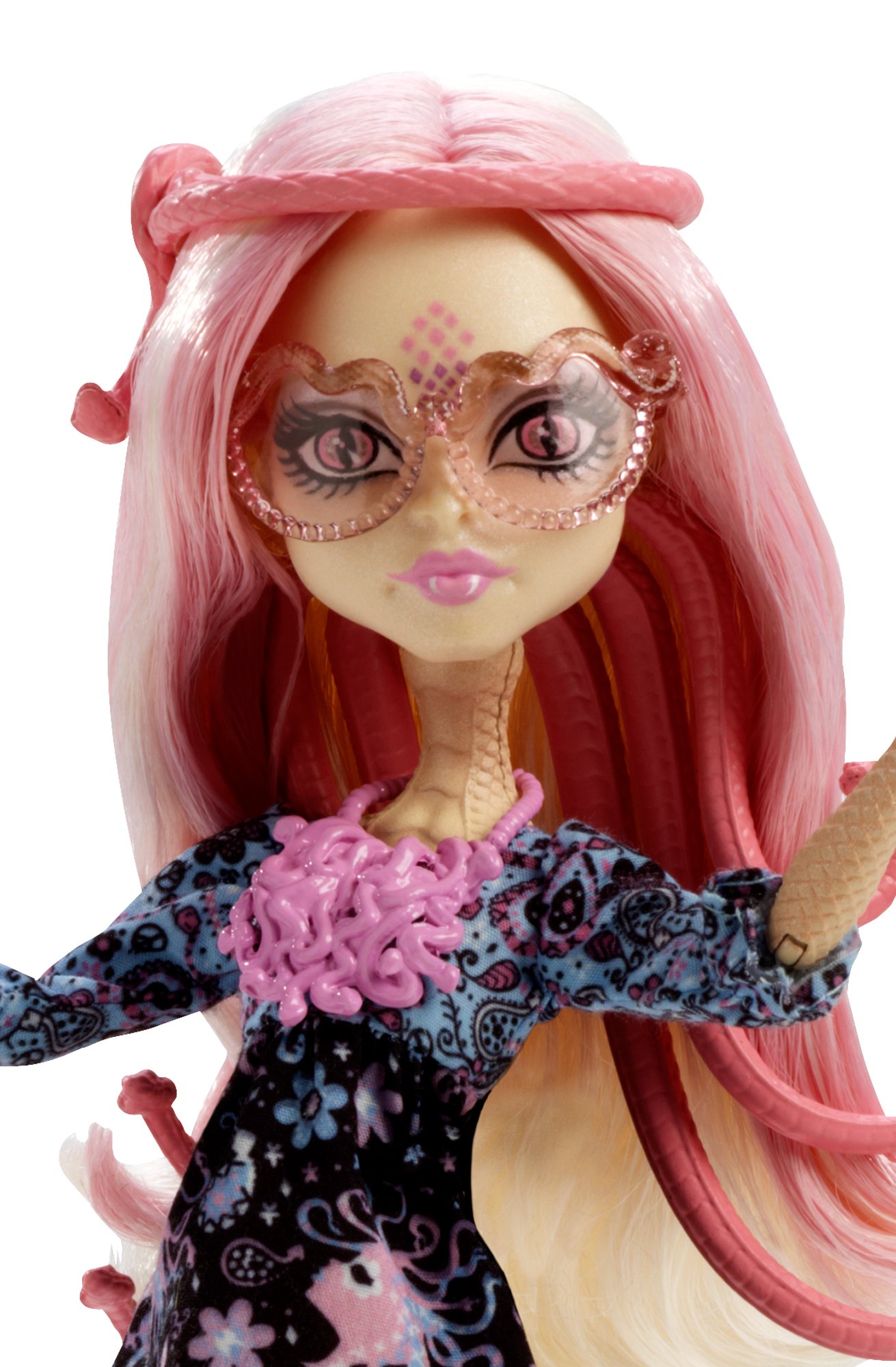 Monster High Frights Camera Action Viperine Gorgon Doll - Collectible Fashion Doll for Kids & Fans | Perfect for Playtime, Display & Gift Giving