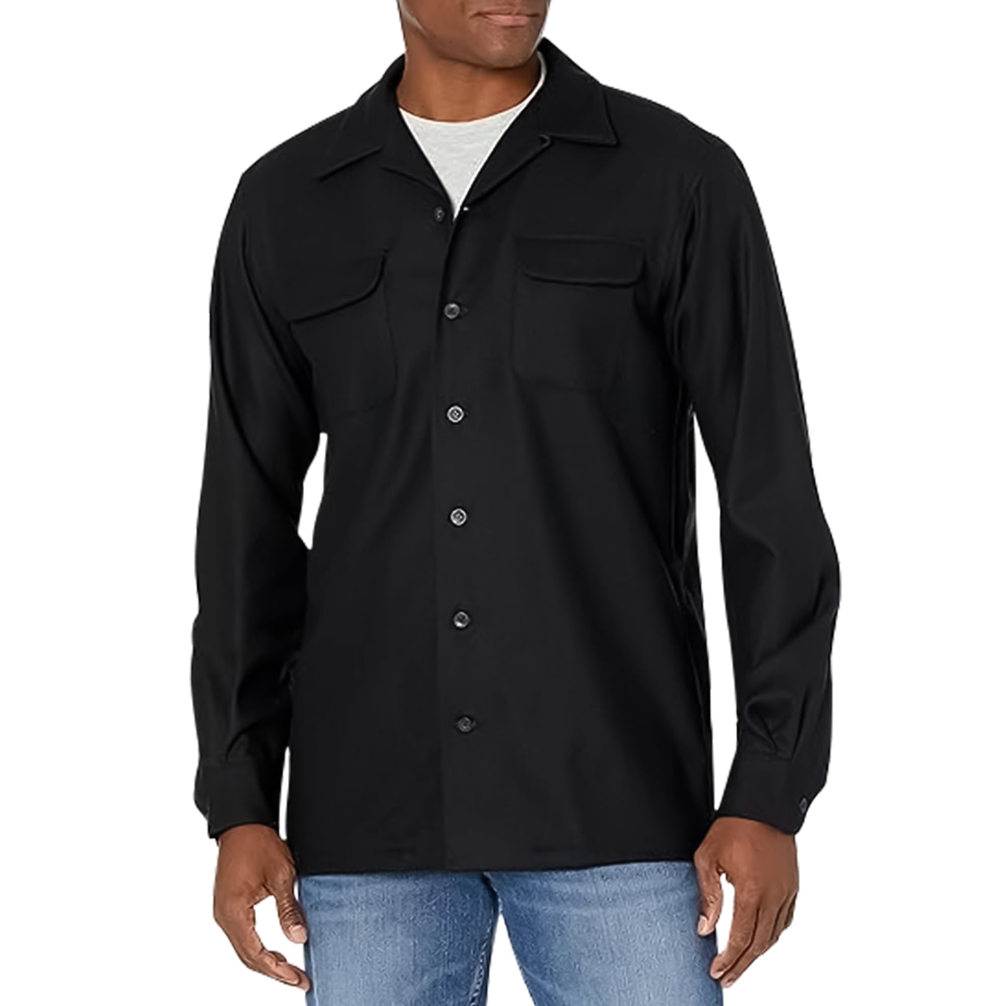Pendleton Men's Long Sleeve Classic-Fit Flannel Shirt for Men - Soft Plaid Button-Up Shirt for Casual Wear, Outdoor Activities & Work