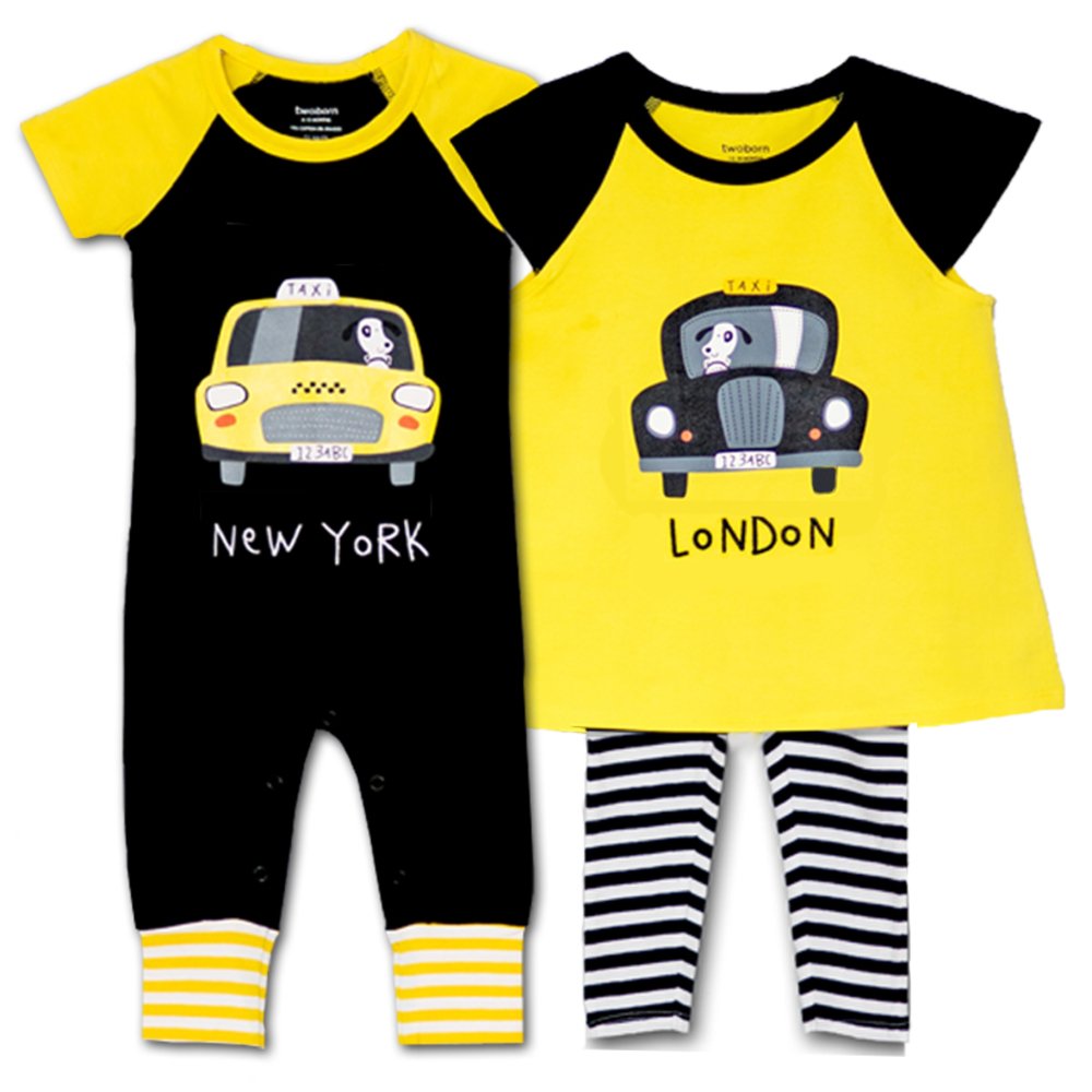 Adorable Unisex Baby Twin Clothing Set for Boys & Girls - Perfect for Matching Outfits, Photo Shoots & Special Occasions