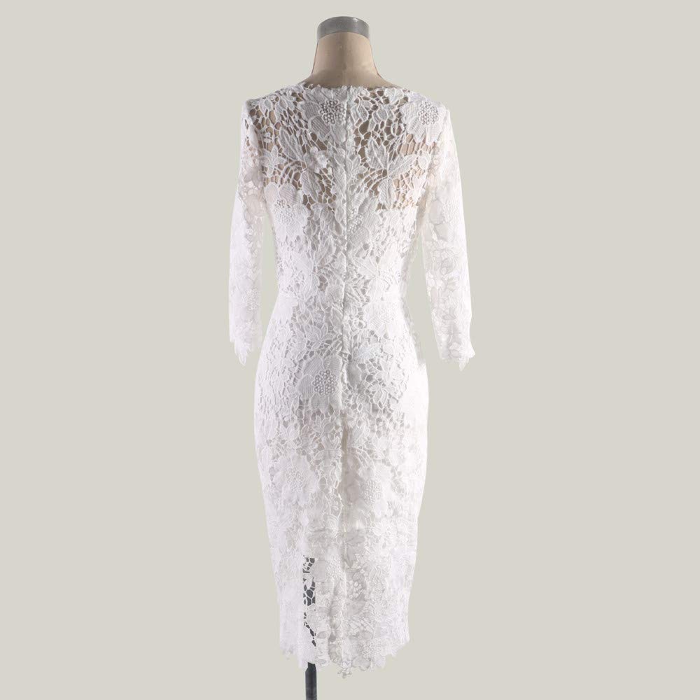 Sexy Lace Pencil Dress for Women - Elegant Cocktail & Prom Gown, Summer Tunic Dress for Evening Parties, Date Nights & Special Occasions