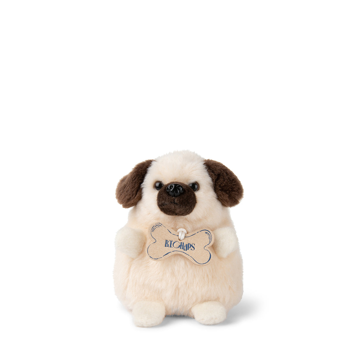 B.T. Chaps Jimmy The Pug Dog Figurine - 12cm (4.5 Inch) Cute Pug Statue for Home Decor, Office Desk, or Gift