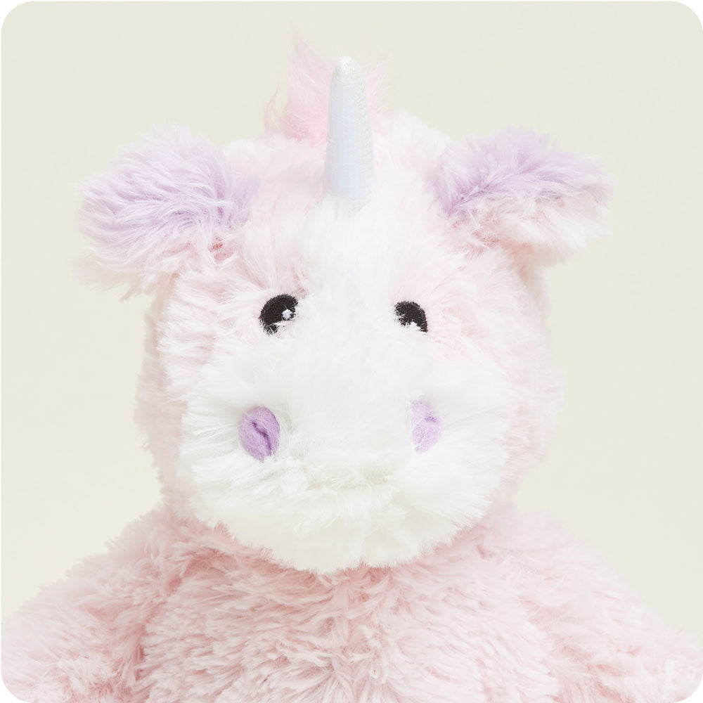 Weighted Heated Unicorn Stuffed Animal - Warmies Plush Toy for Stress Relief & Comfort | Perfect for Anxiety, Sleep Aid & Cold Weather Warmth