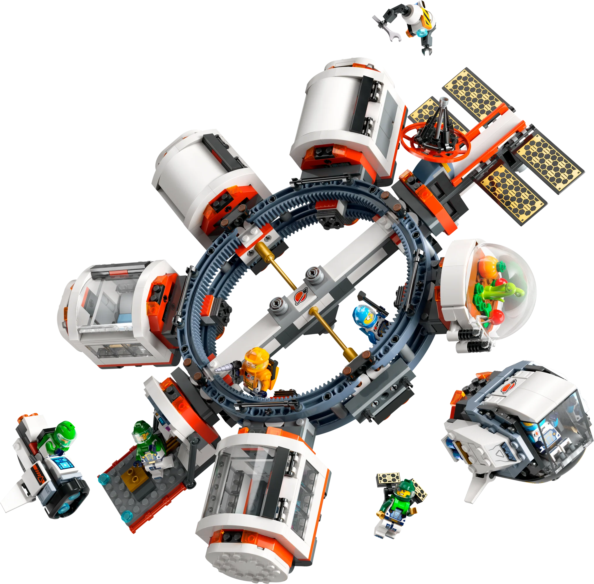 LEGO® City Modular Space Station Building Set - STEM Educational Toy for Kids & Adults - Perfect for Space Exploration Play & Display