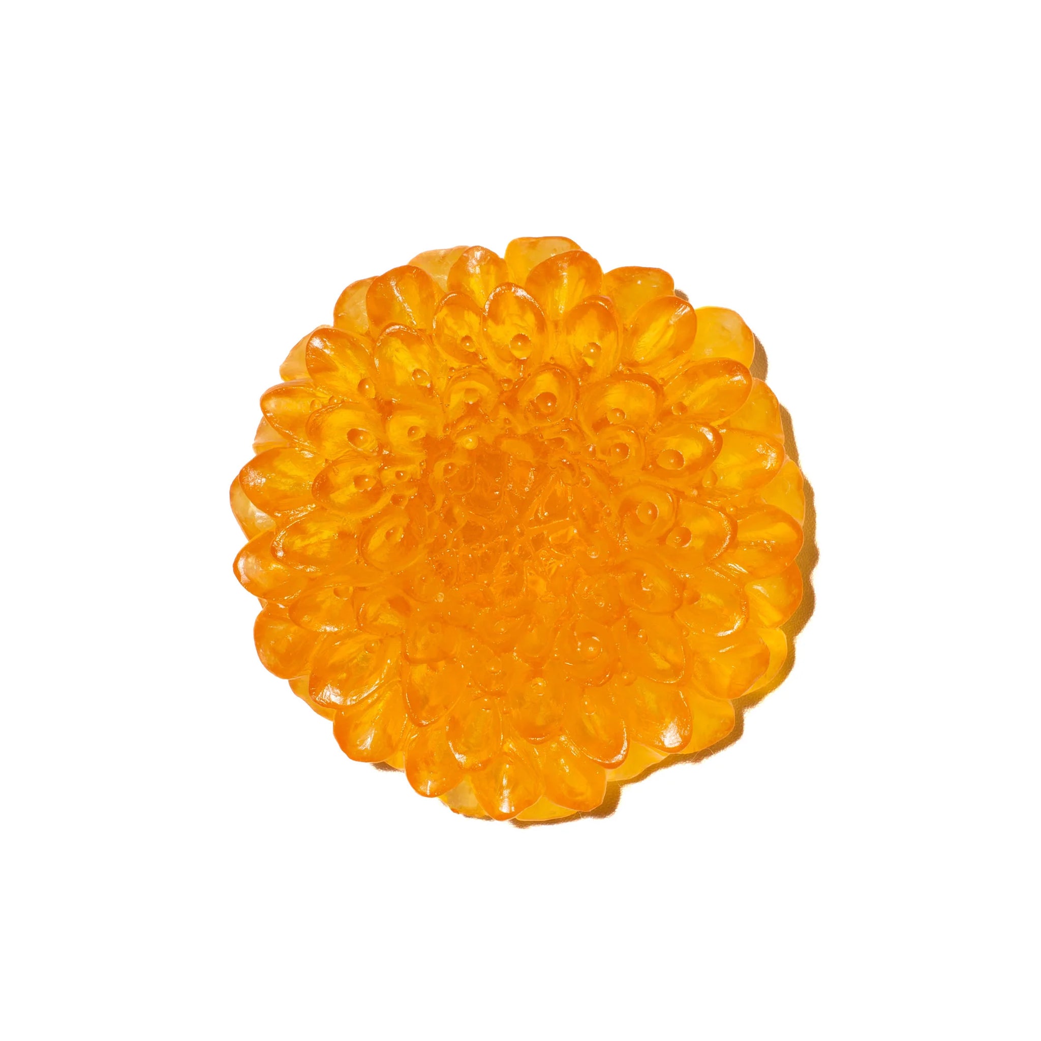 Handmade Glass Dahlia Wall Sculpture - Elegant Floral Art Decor by Luke Jacomb Studio | Perfect for Living Room, Bedroom & Office Wall Decor