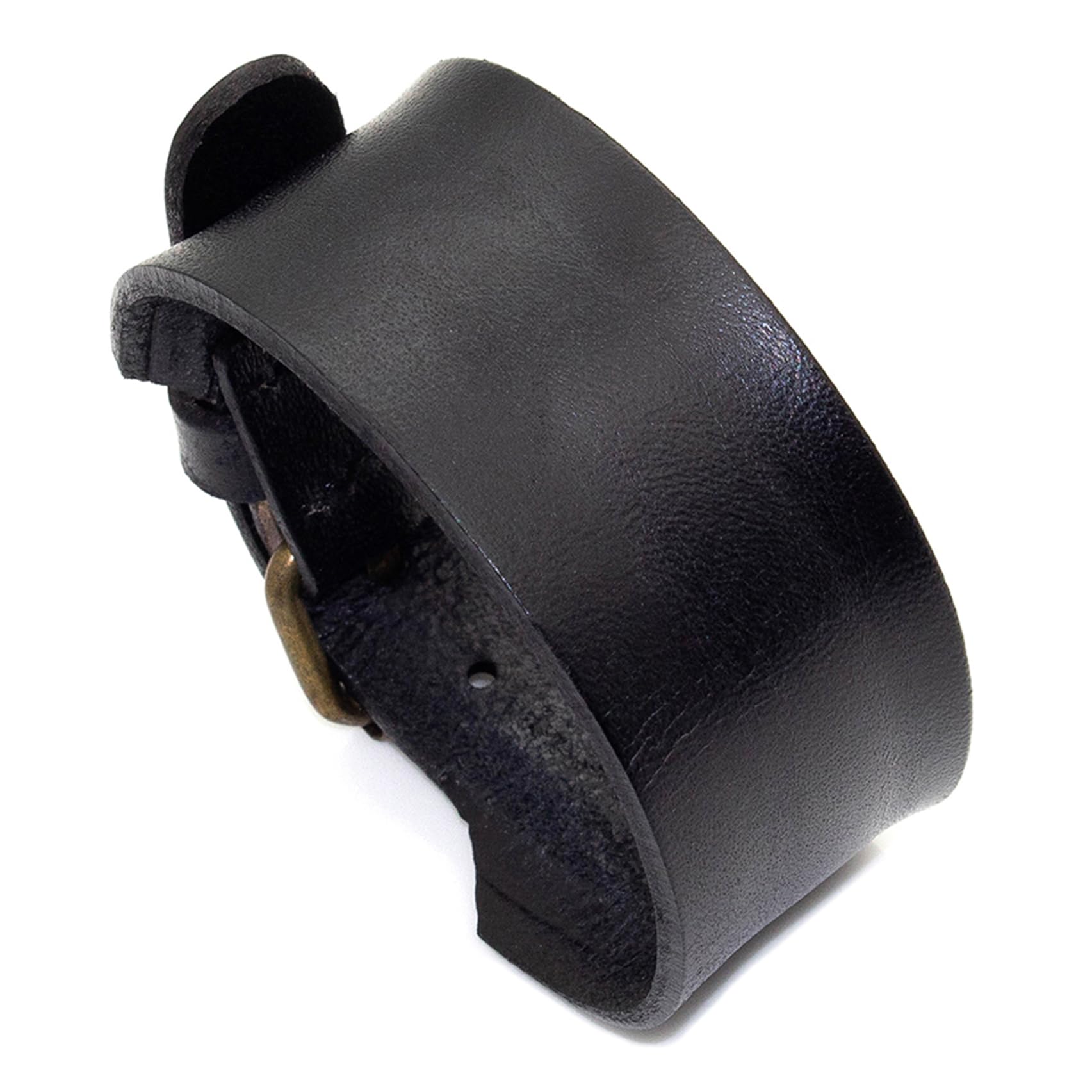 Punk Rock Adjustable Belt Buckle Bracelet - Faux Leather Arm Band Cuff Bracelet for Men & Women - Gothic Fashion Accessory for Concerts, Parties & Everyday Wear