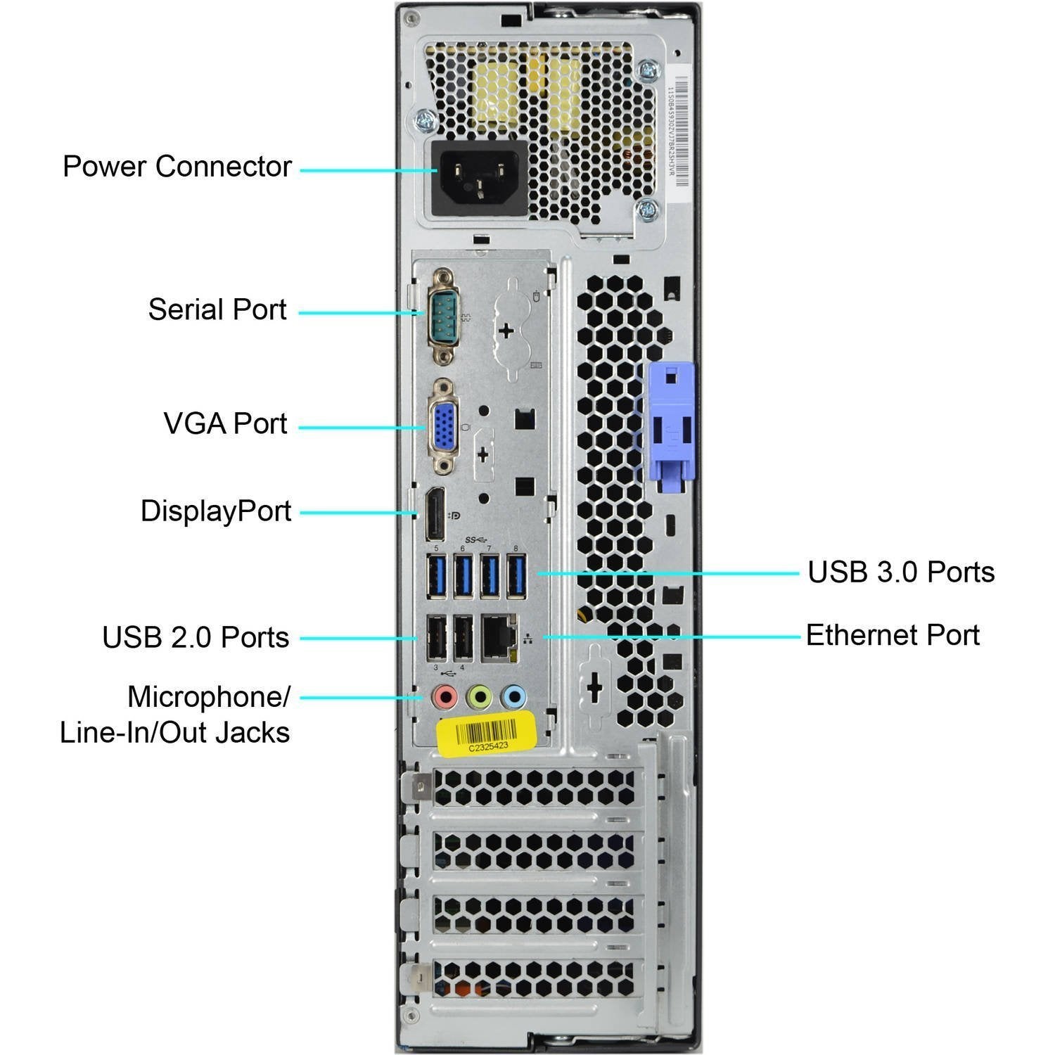 Lenovo ThinkCentre M92P SFF Desktop Computer - Intel Core i5-3470 Quad Core 3.2GHz, 32GB RAM, 512GB SSD, Windows 10 Pro - USB 3.0, VGA, DisplayPort, WiFi - Compact Business PC for Office Work & Home Use
