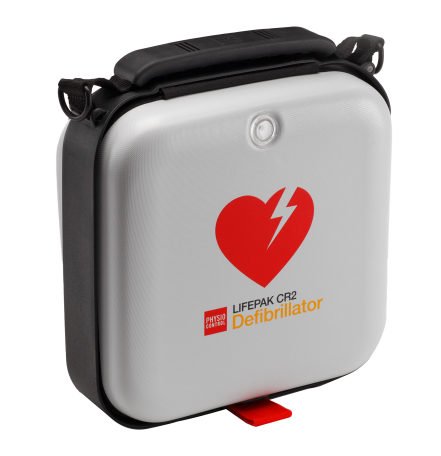 LIFEPAK CR2E A Essential Fully Automatic Defibrillator - Portable AED for Cardiac Emergencies - Home, Office & Public Use