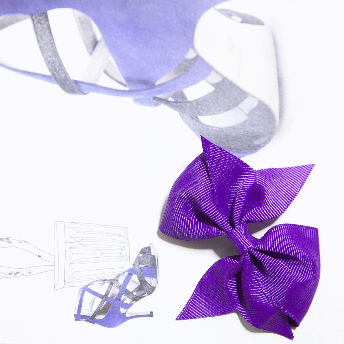 JOYOYO 20 Pcs Hair Bows for Girls - 3.5 Inch Medium Size Hair Clips for Toddlers & Kids - Perfect for School & Parties