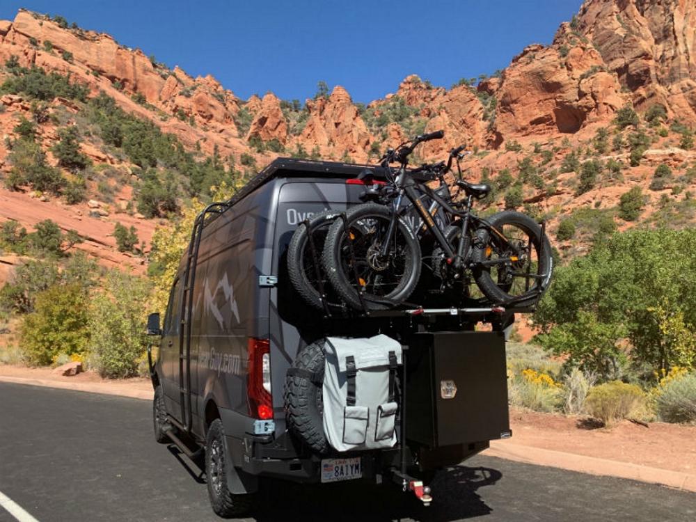 Aluminess Slimline Rear Bumper for Mercedes Sprinter Van (2019-2024) | Heavy-Duty Off-Road Bumper | Perfect for Camping, Overlanding & Van Life Adventures