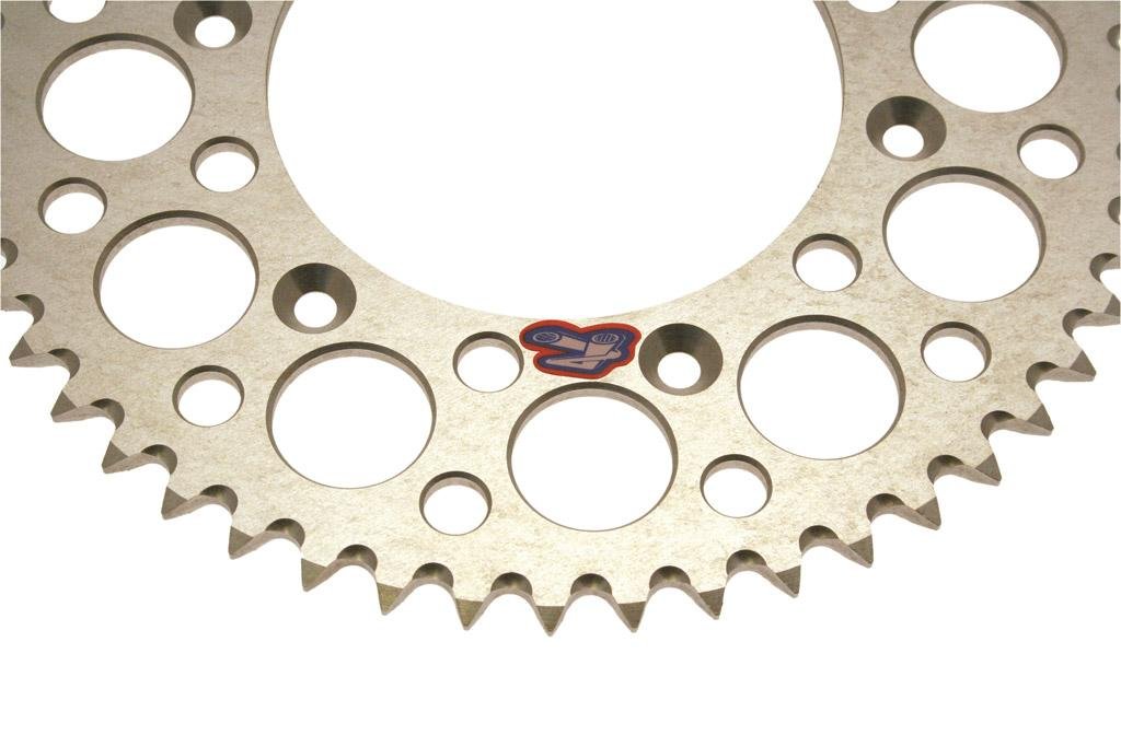 Renthal 191U 420/51GESI 420 Chain Sprocket - 51 Teeth Silver Sprocket for KX85 KX86 Dirt Bikes - Perfect for Off-Road Racing & Motocross Performance Upgrades
