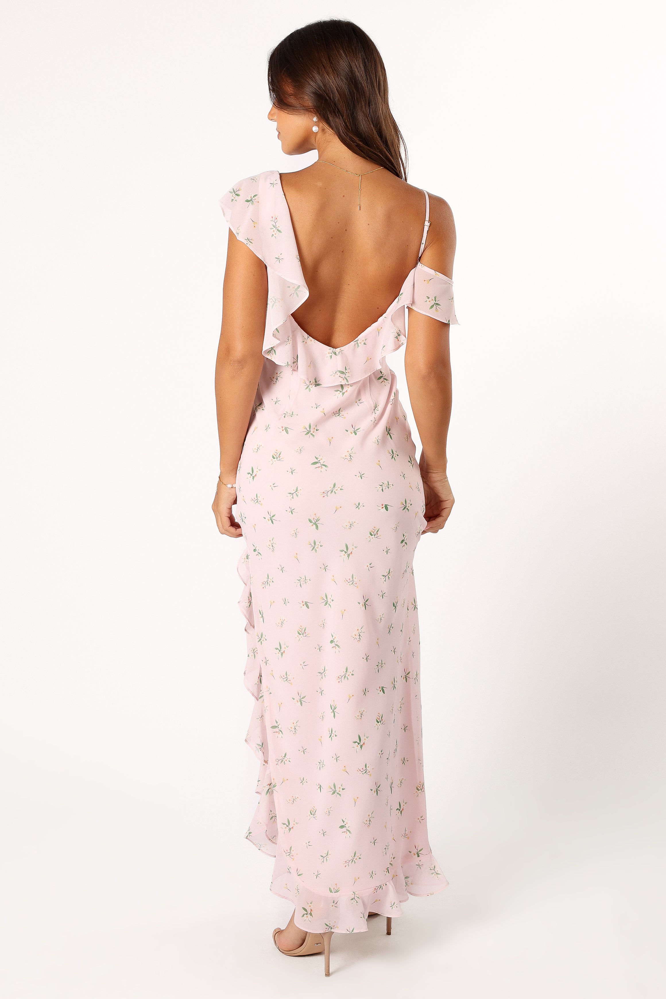 Chloe Maxi Dress - Floral Print Summer Dress for Women, Elegant Long Sleeve Party Gown, Perfect for Weddings, Cocktail Parties & Evening Events