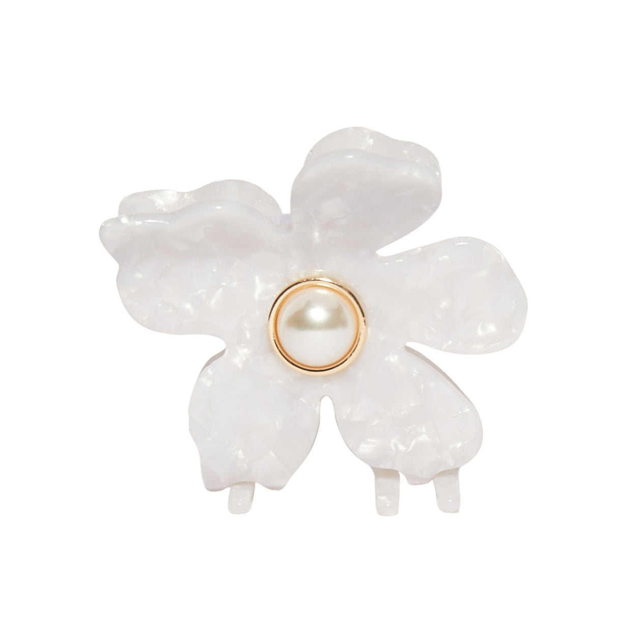 Lele Sadoughi Lily Hair Claw Clip - Elegant Floral Hair Accessory for Women, Perfect for Parties, Weddings & Everyday Styling