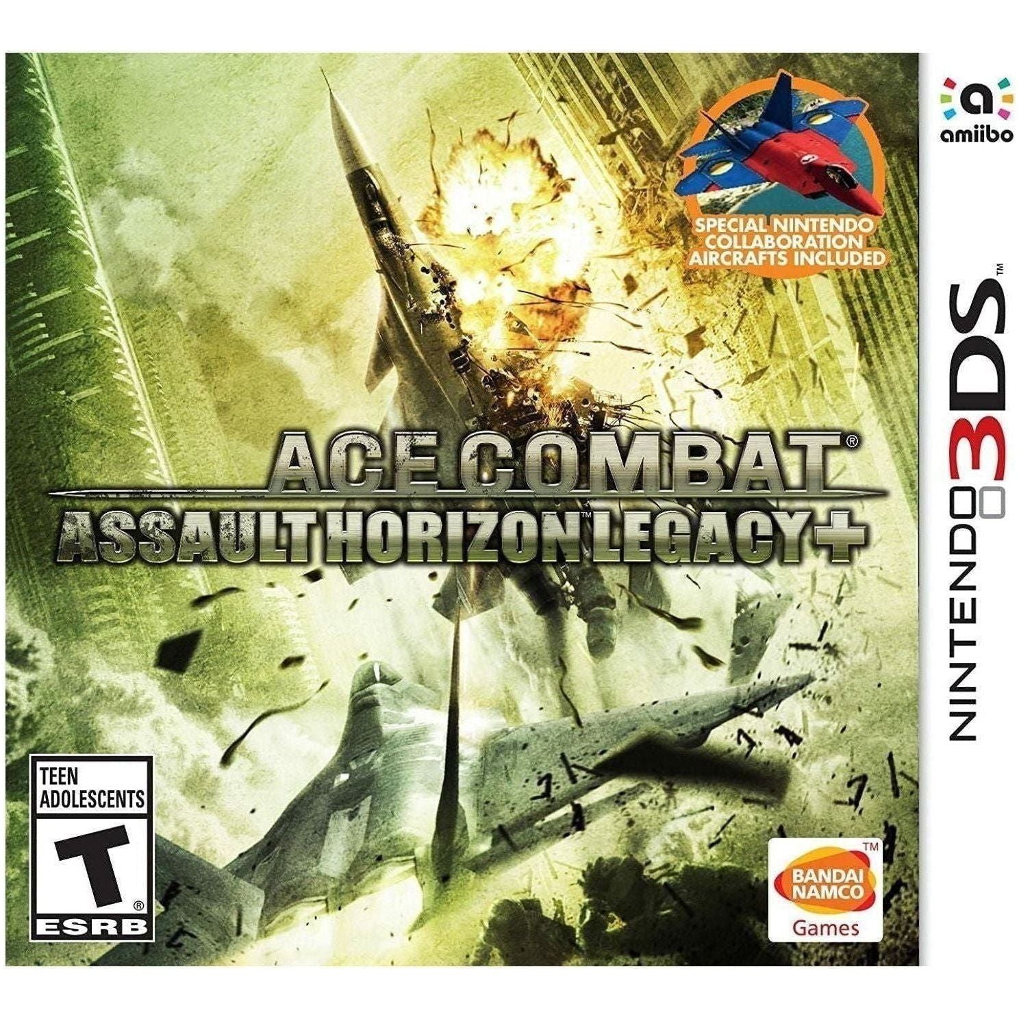 Ace Combat Assault Horizon Legacy for Nintendo 3DS - Complete in Case | Action Flight Combat Game | Perfect for Gaming Enthusiasts & Collectors