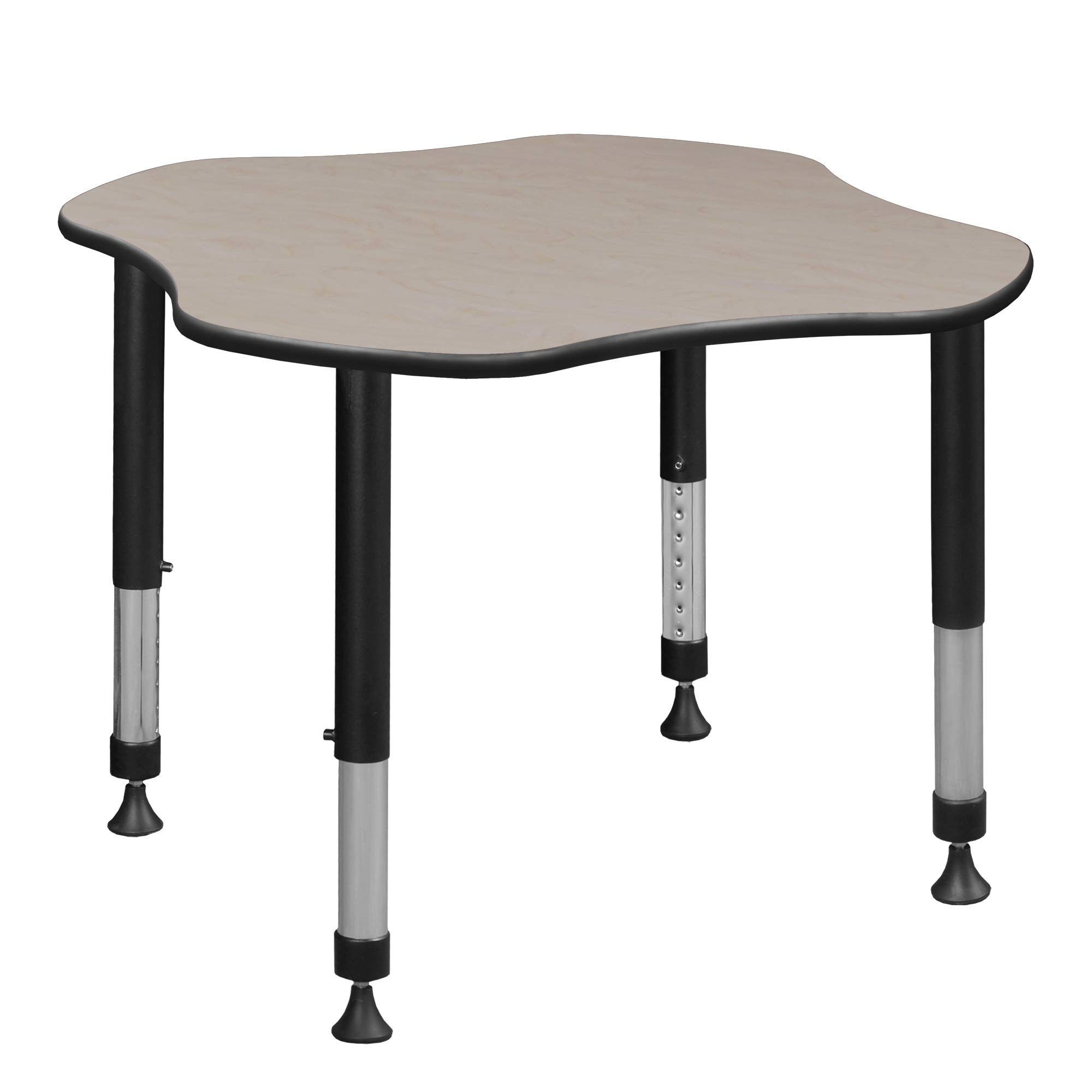 Regency Kids School Desk - Medium Size Maple Wood Student Study Table for Classroom & Home Learning - Perfect for Homework, Reading & Writing Activities