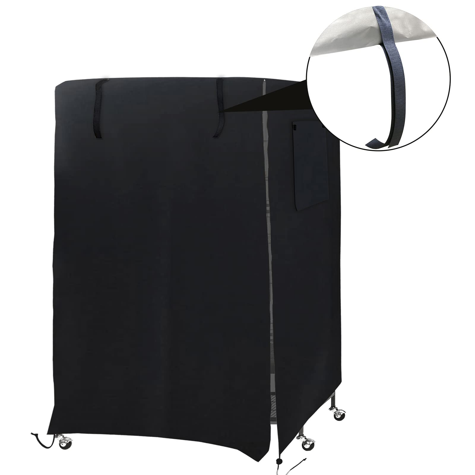 Universal Large Bird Cage Cover - Blackout, Windproof & Light-Proof for Parrots & Cockatiels | Washable & Durable Fabric | Perfect for Indoor & Outdoor Use, Travel & Nighttime Comfort