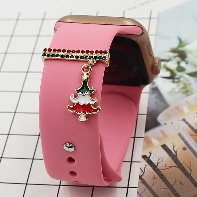 Festive Christmas Watch Band for Apple Watch & Samsung Galaxy - Holiday Party & Gift Giving Accessories