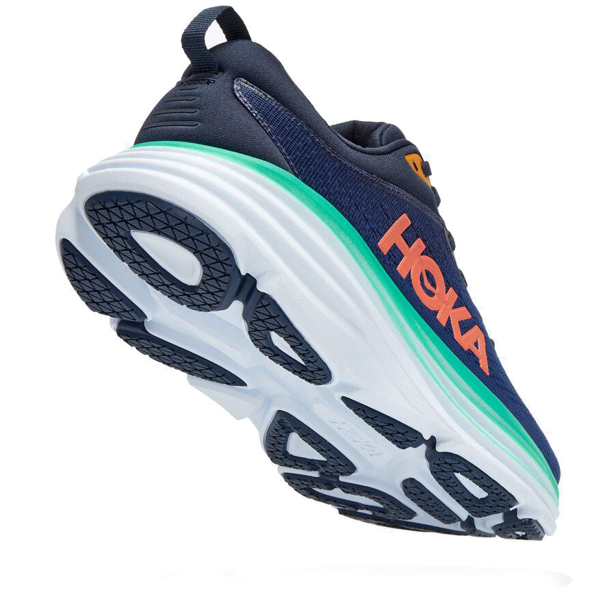 HOKA Women's Bondi 8 Running Shoes - Cushioned Comfort for Road Running, Walking & Everyday Wear - Lightweight Supportive Sneakers for Women