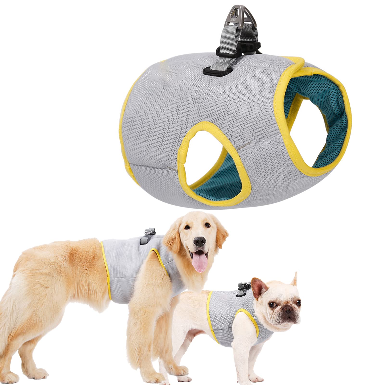 Lightweight Cooling Vest for Dogs - Breathable Dog Jacket for Small, Medium & Large Breeds | Perfect for Walking, Outdoor Adventures, Hunting, Training & Camping | Keep Your Pet Cool in Hot Weather