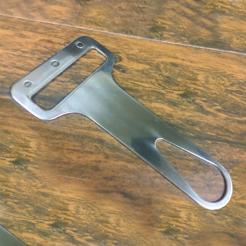 BarConic® Hammerhead Double Bottle Opener with Cap Catcher Magnets & V Rod - Perfect for Bars, Parties, Camping & Outdoor Adventures