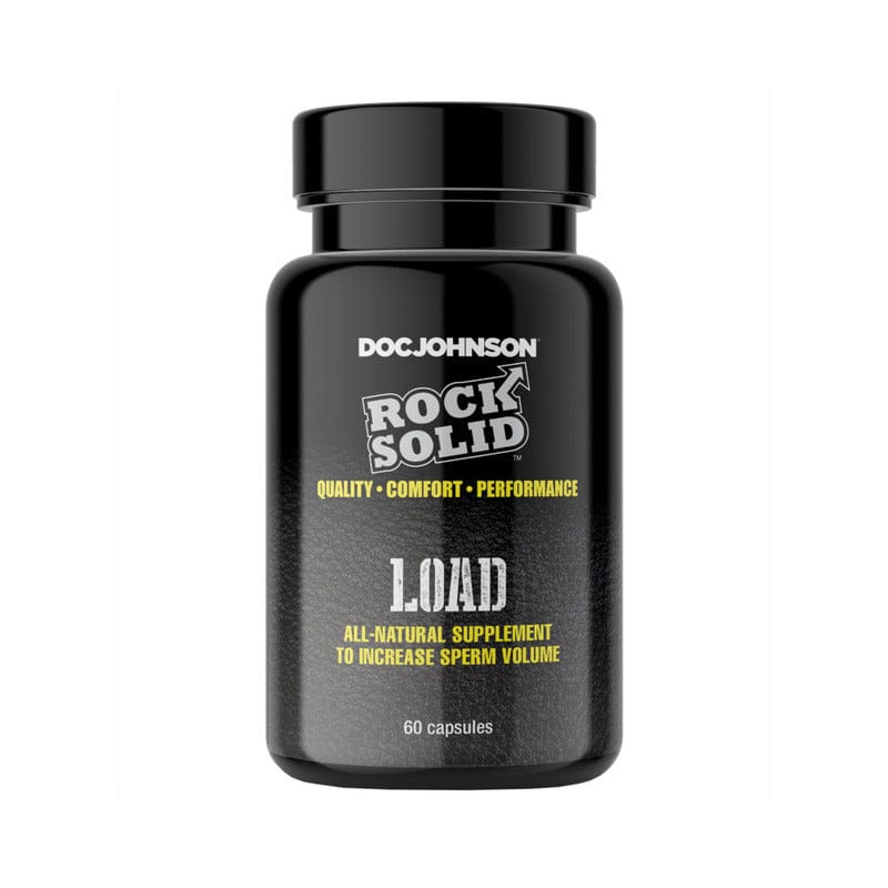Rock Solid Load Supplement for Men - Natural Sperm Volume & Fertility Booster - 60 Capsules | Enhance Performance & Vitality for Better Intimacy & Confidence