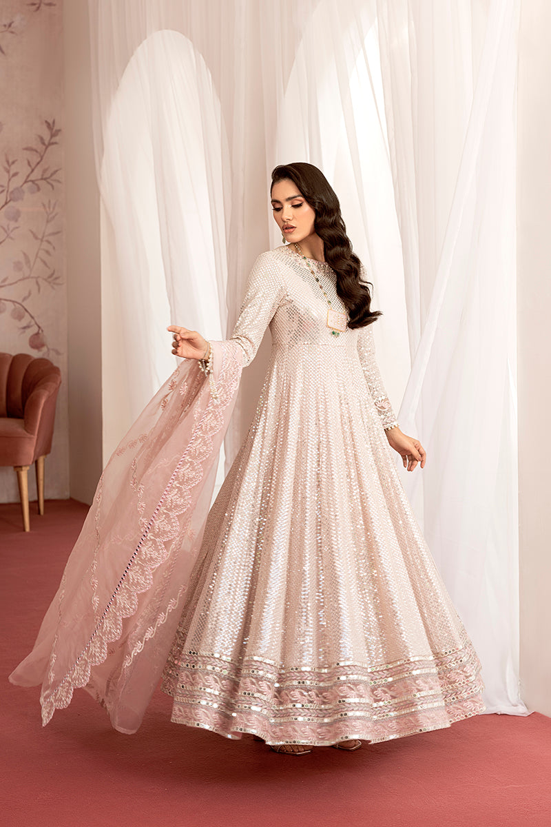 GUL E RANA 3PC Embroidered Luxury Pret Pakistani Formal Dress Set - Perfect for Weddings, Parties & Special Occasions