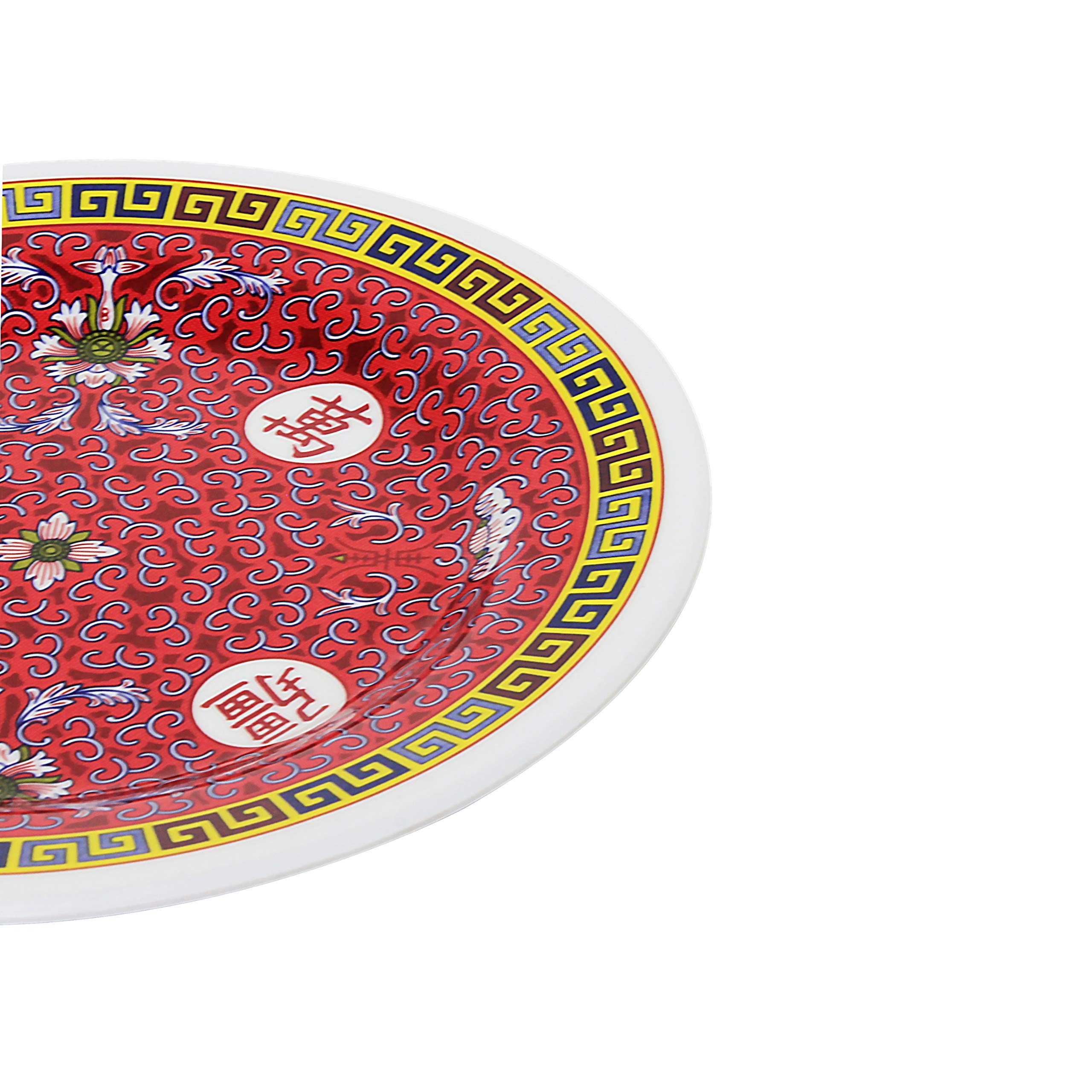 Premium Melamine Dinner Plate Set - 10.4