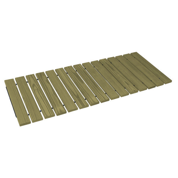 Durable Pressure Treated Wood Walkway Path - Outdoor Garden, Backyard & Deck Pathway for Enhanced Safety & Style