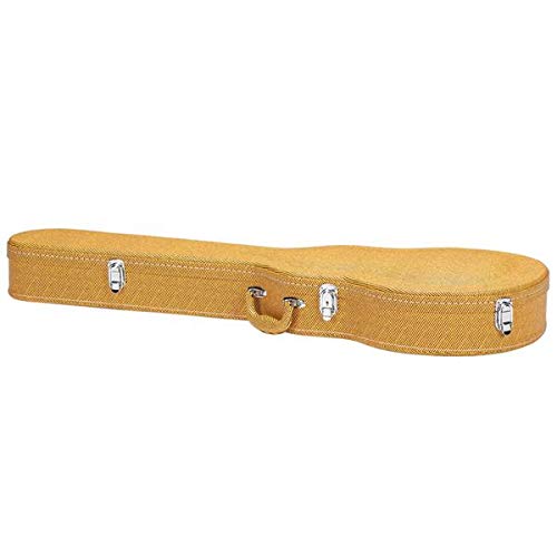 Premium Hard-Shell Electric Guitar Case with Bulge Surface - Yellow | Fast 3-7 Day US Delivery | Perfect for Touring Musicians & Home Storage