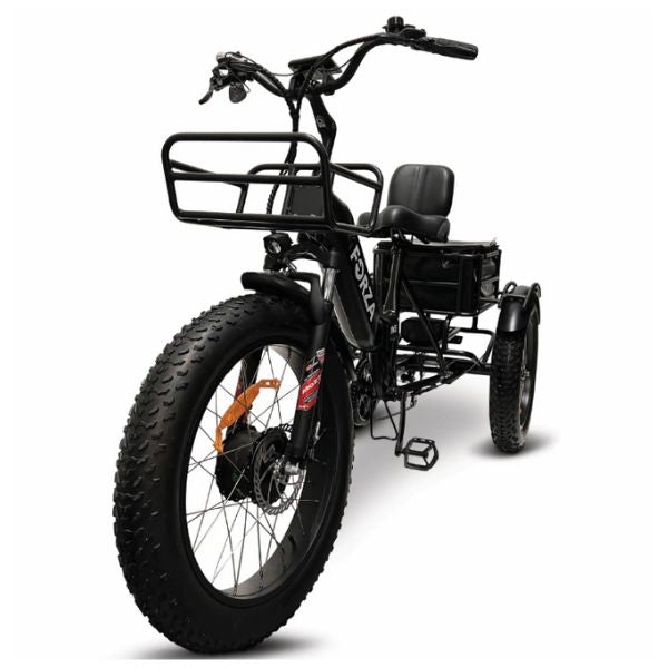 Go Bike FORZA Electric Tricycle for Adults - 500W Motor, 20MPH, 48V 15Ah Battery - Commuter, Leisure & Grocery Shopping E-Bike
