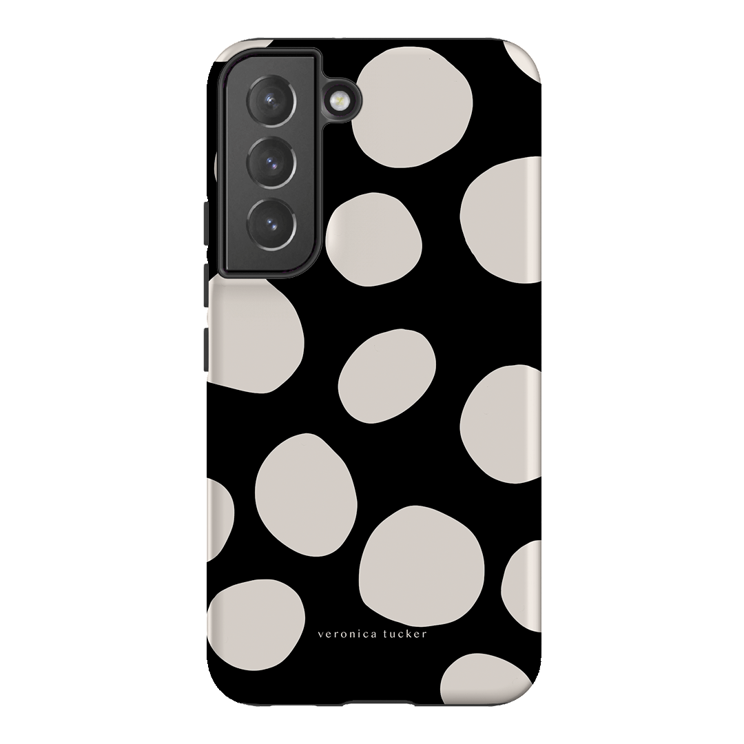 Premium Pebbles Noir Phone Case - Slim Protective Cover for iPhone & Samsung - Perfect for Everyday Use, Travel & Outdoor Activities