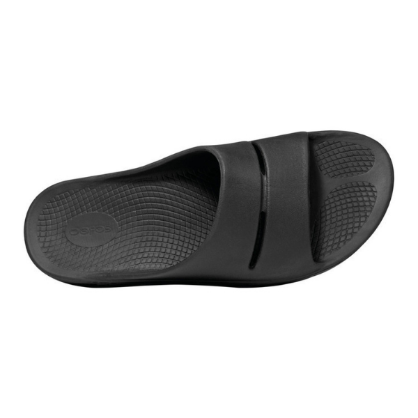 OOFOS OOahh Slide - Unisex Recovery Sandals for Men & Women - Comfortable Arch Support for Post-Workout, Running, Walking - Perfect for Beach, Pool & Home Relaxation
