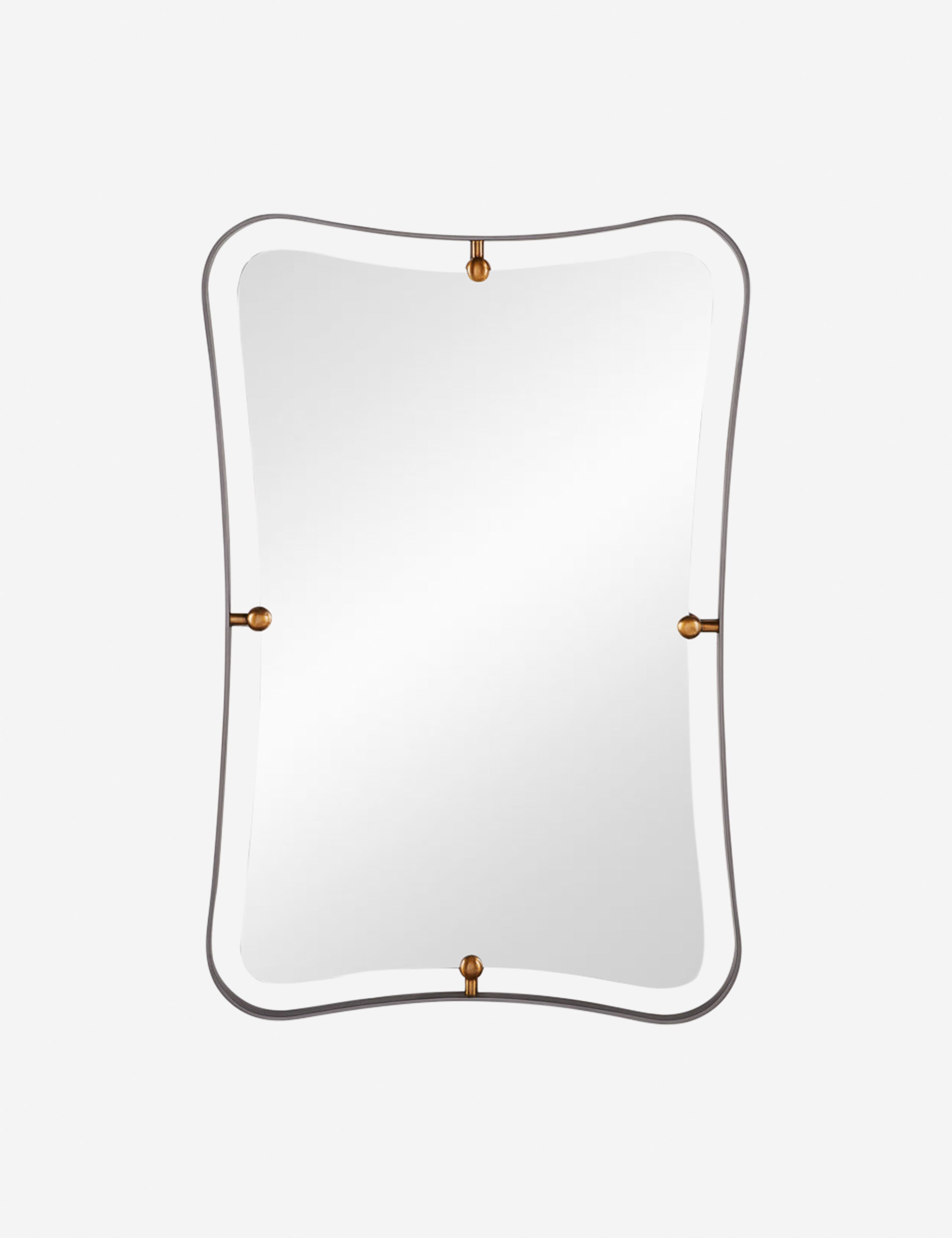 Arteriors Janey Mirror - Elegant Wall Mirror for Home Decor, Living Room, Bedroom & Entryway - Vintage Style Decorative Mirror for Modern Interiors
