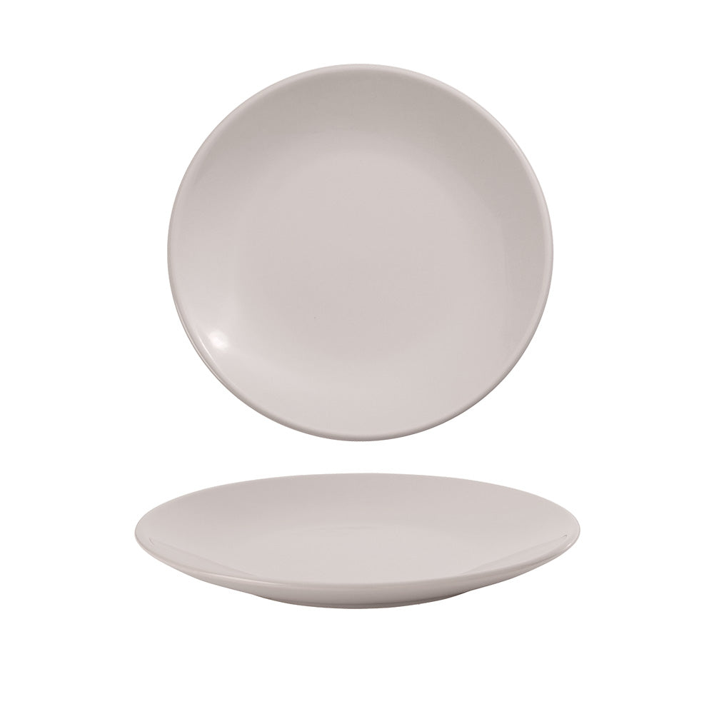 Premium 4-Piece Stone Side Plates Set - 8 Inches (20cm) - Elegant Dinnerware for Restaurants, Parties & Home Dining